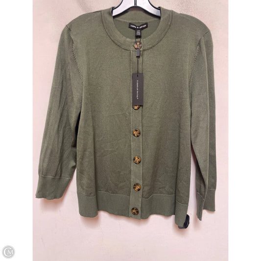 Top Long Sleeve By Cable And Gauge In Green, Size: L