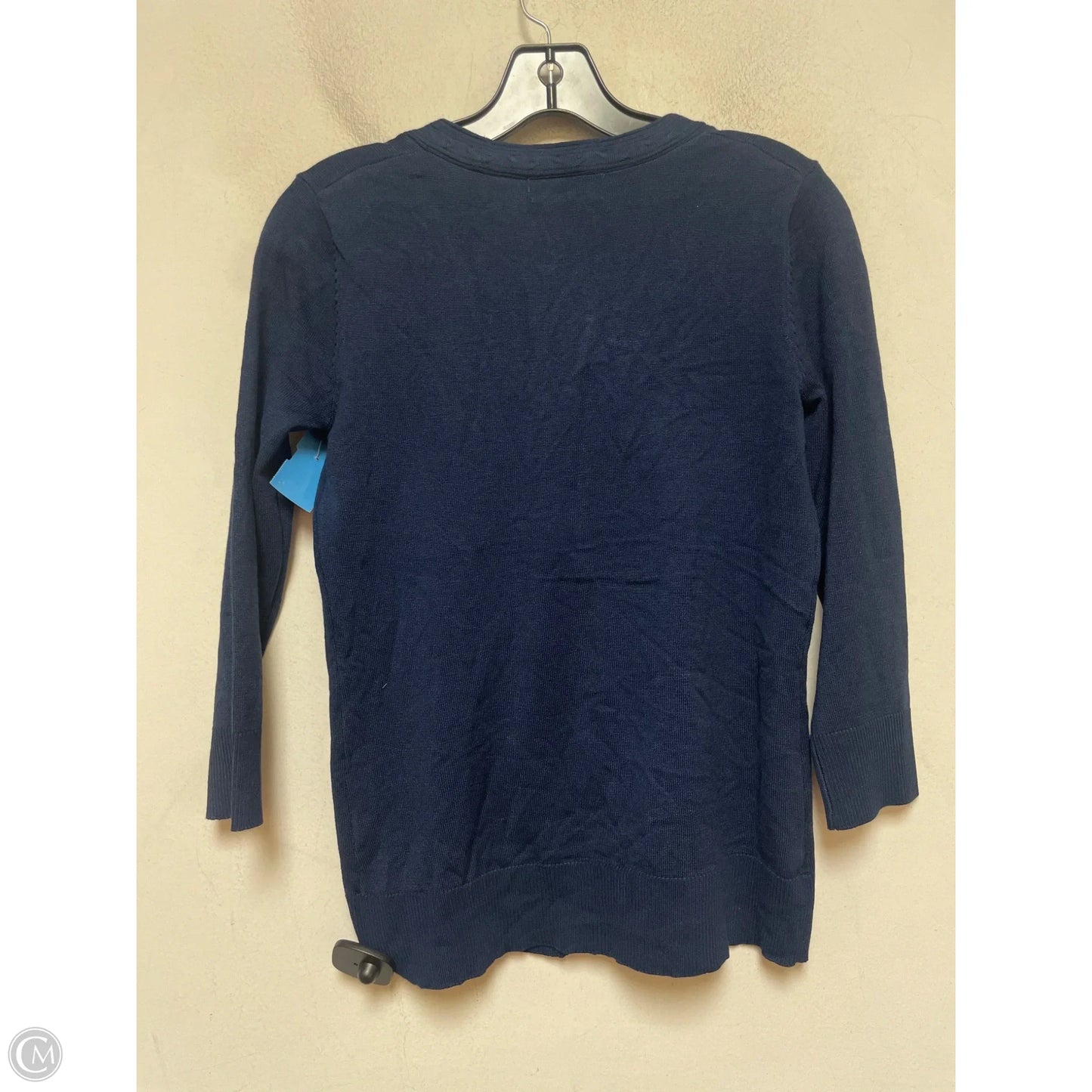 Top Long Sleeve By Melissa Paige In Blue, Size: S