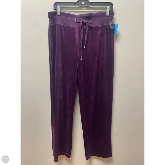 Pants Lounge By Calvin Klein In Purple, Size: 8