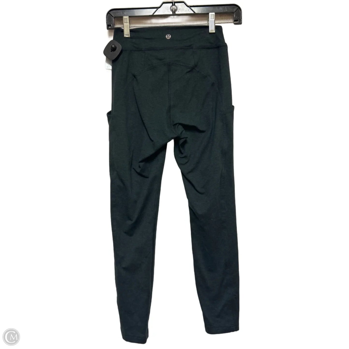 Athletic Leggings By Lululemon In Green, Size: 6