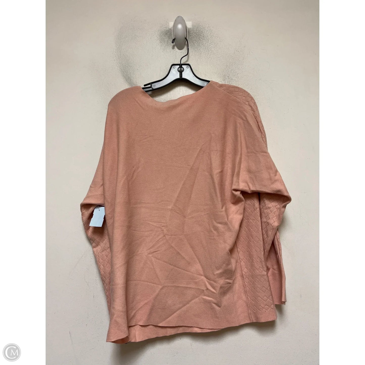 Top Long Sleeve By Vila Milano In Peach, Size: Xl
