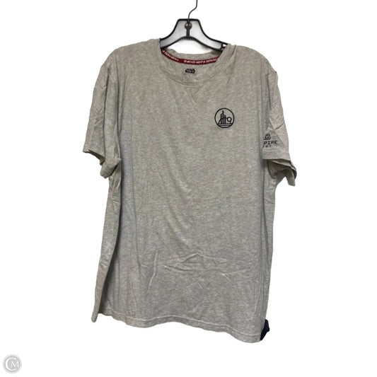 Top Short Sleeve Basic By Disney Store In Grey, Size: L