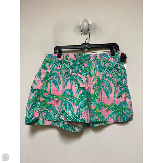 Shorts Designer By Lilly Pulitzer In Tropical Print, Size: 14
