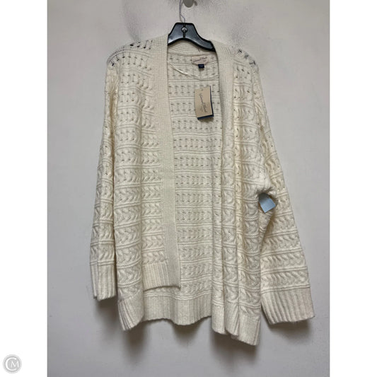Sweater Cardigan By Universal Thread In Cream, Size: Xl