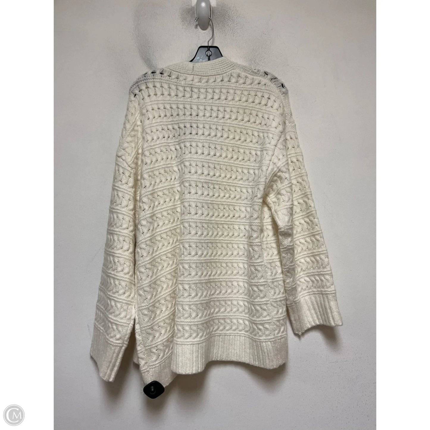 Sweater Cardigan By Universal Thread In Cream, Size: Xl