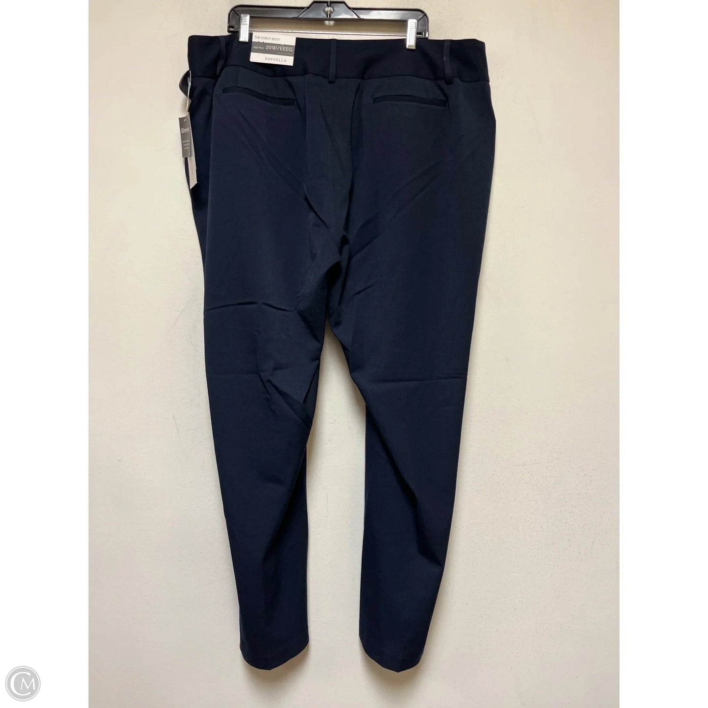 Pants Wide Leg By Rafaella In Navy, Size: 20