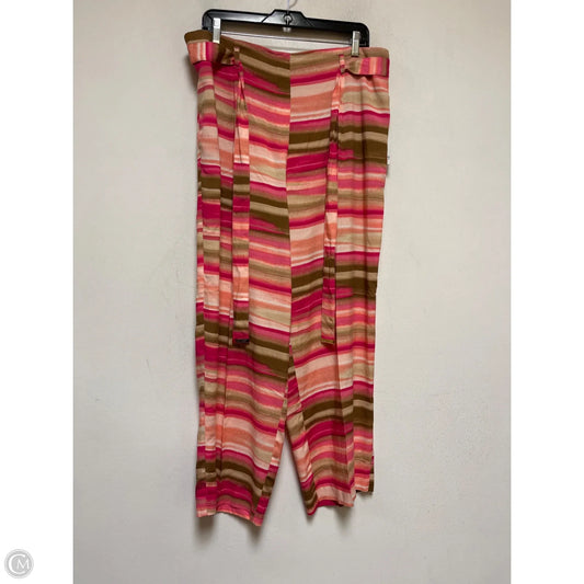 Pants Other By Nine West In Green & Pink, Size: 14