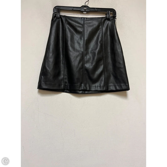 Skirt Mini & Short By Abercrombie And Fitch In Black, Size: 4