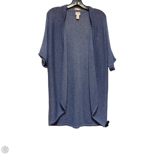 Cardigan By Chicos In Blue, Size: L