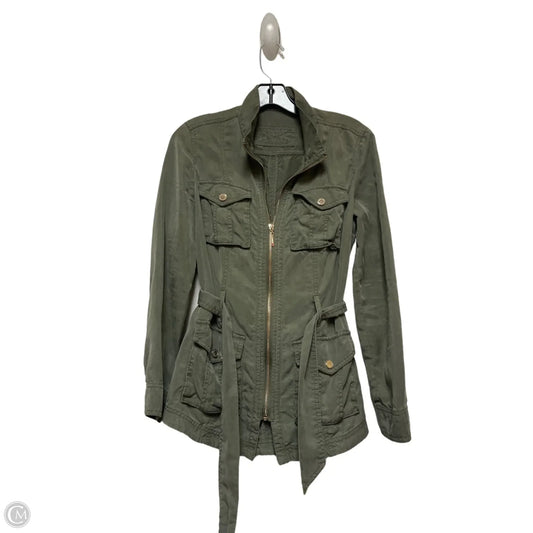 Jacket Shirt By White House Black Market In Green, Size: Xs