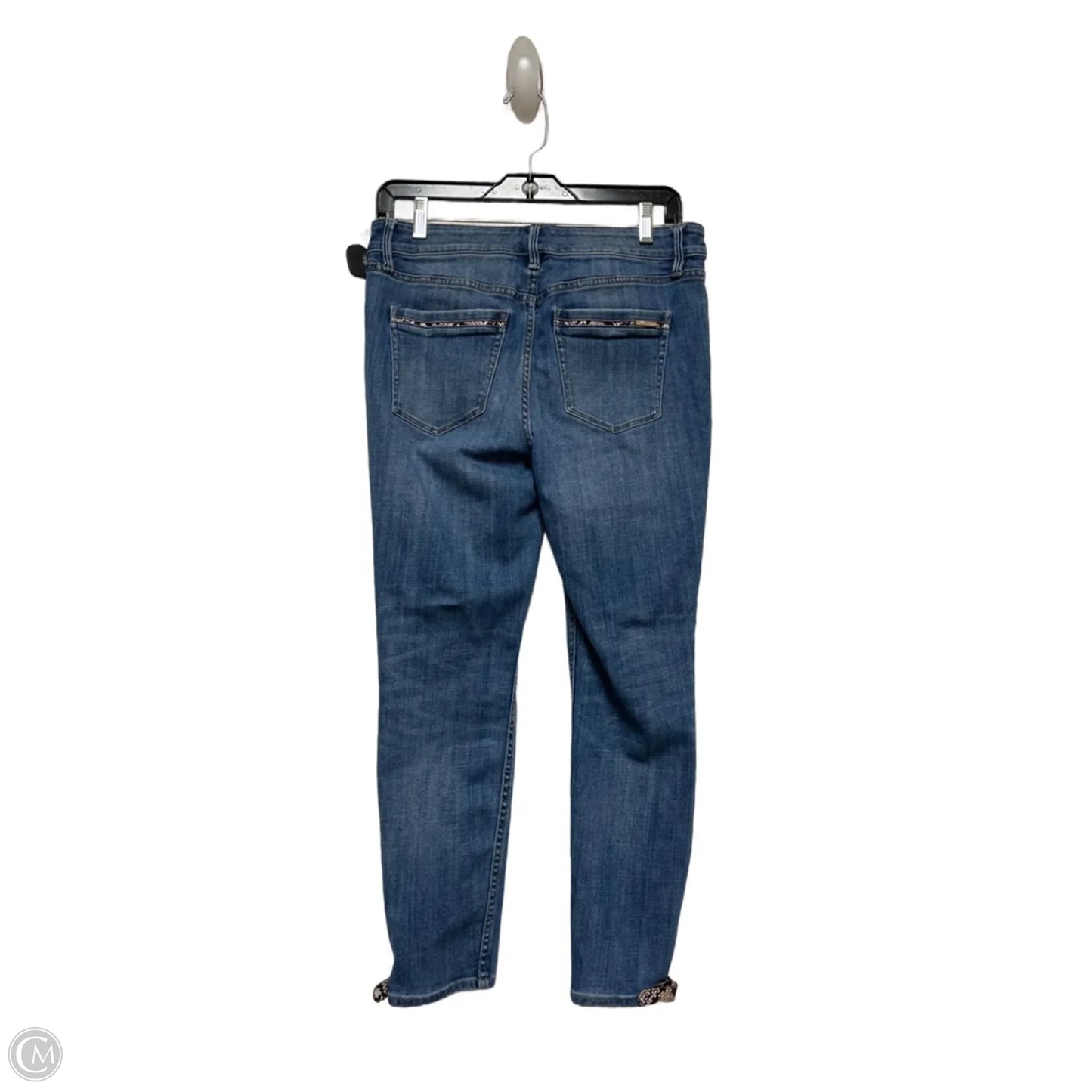 Jeans Skinny By White House Black Market In Blue Denim, Size: 4