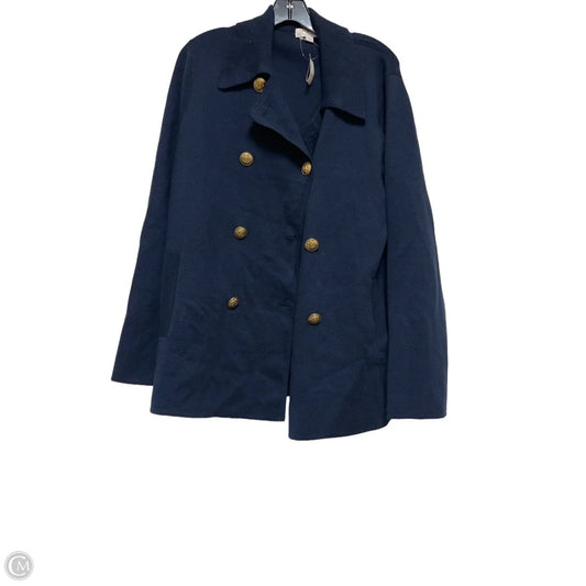 Sweater Cardigan By J. Crew In Navy, Size: M