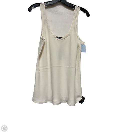 Top Sleeveless By Express In Ivory, Size: S