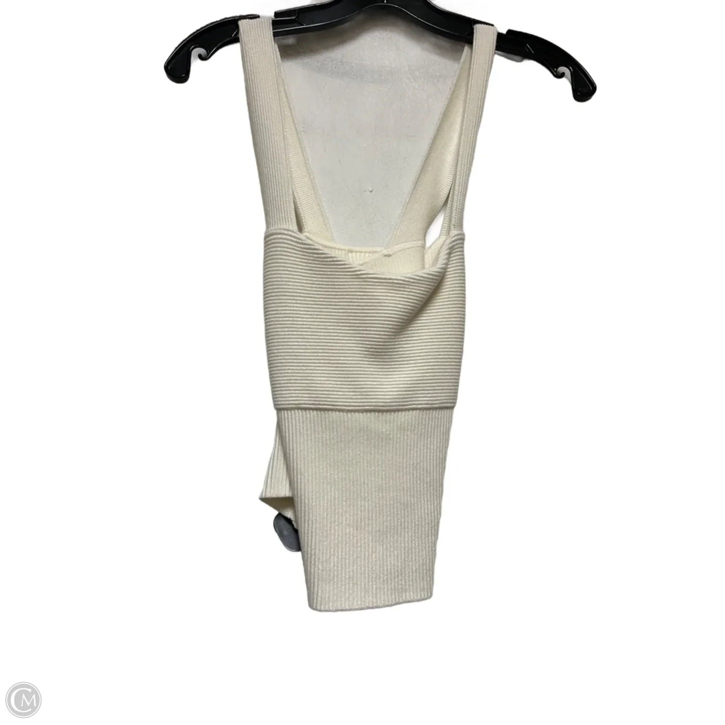 Top Sleeveless By Abercrombie And Fitch In Ivory, Size: M