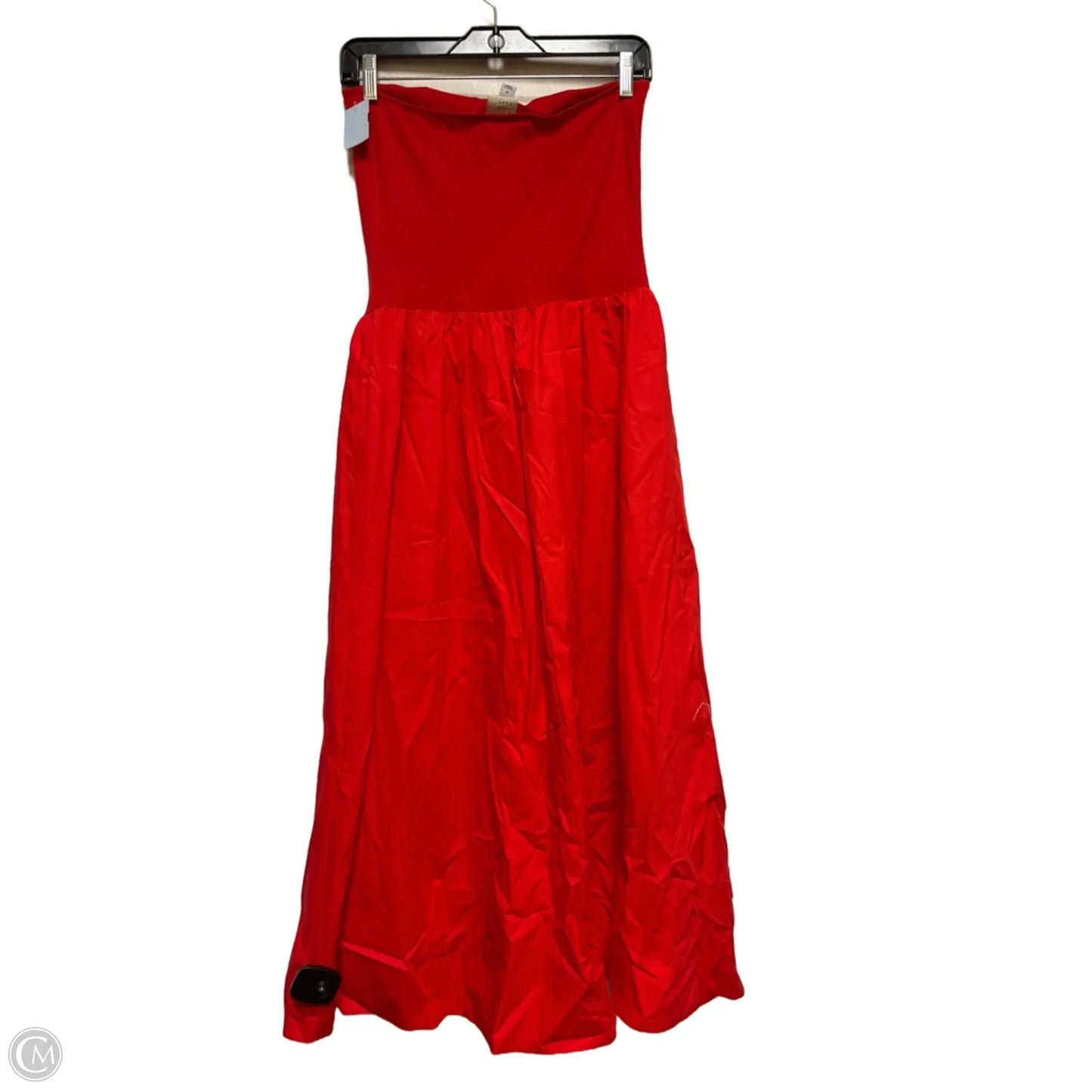 Dress Casual Midi By A New Day In Red, Size: S