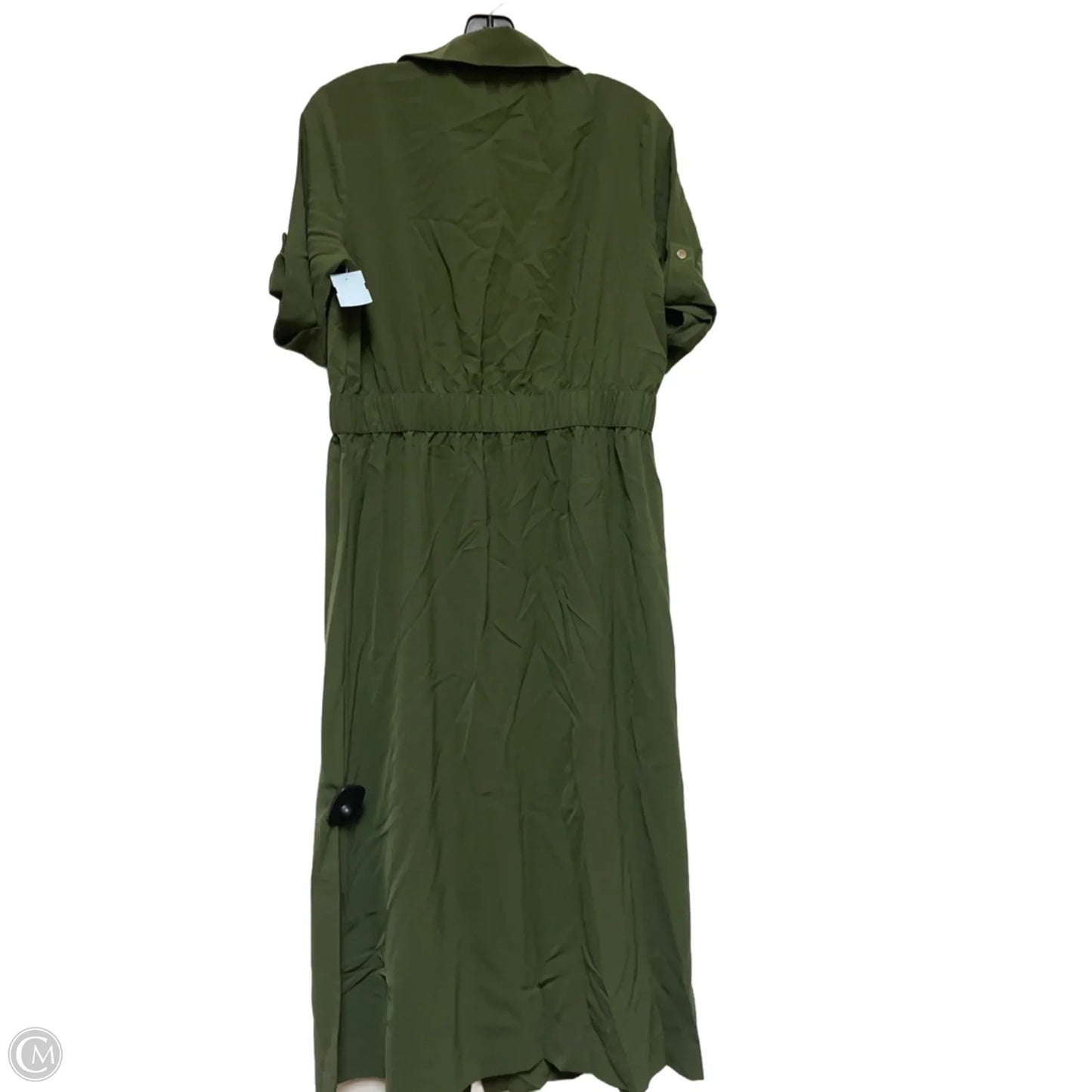Dress Casual Midi By A New Day In Green, Size: S