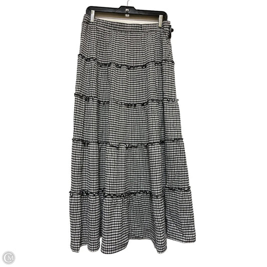 Skirt Maxi By Wild Fable In Plaid Pattern, Size: 12