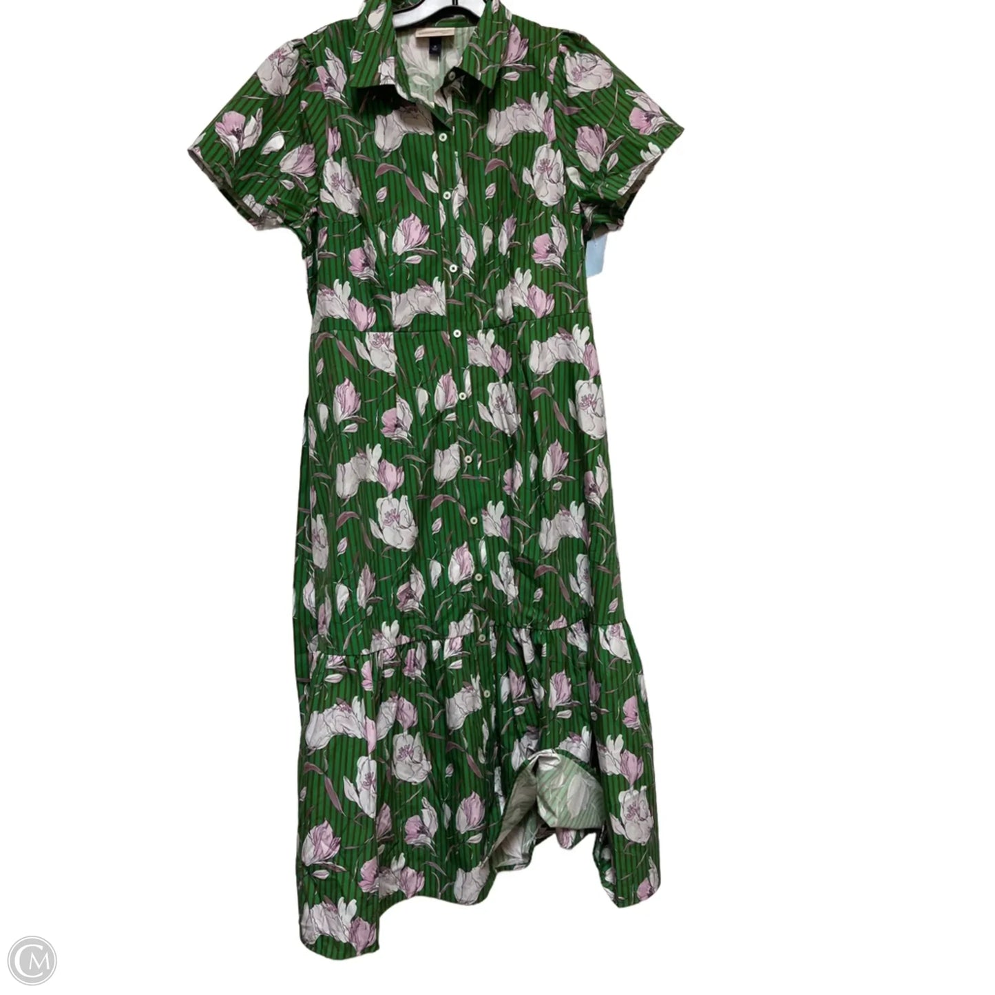 Dress Casual Midi By Universal Thread In Floral Print, Size: M