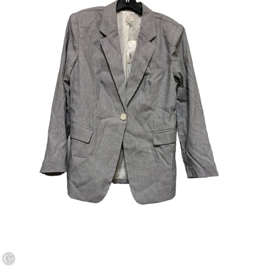 Blazer By A New Day In Striped Pattern, Size: L