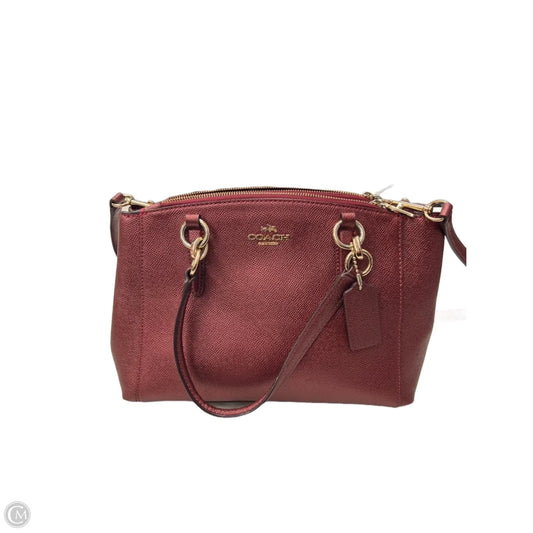 Crossbody Designer By Coach, Size: Medium