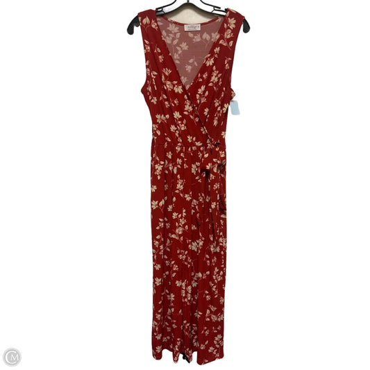 Jumpsuit By Kaileigh In Floral Print, Size: M