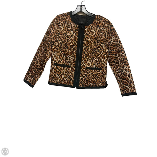 Jacket Puffer & Quilted By Talbots In Animal Print, Size: S