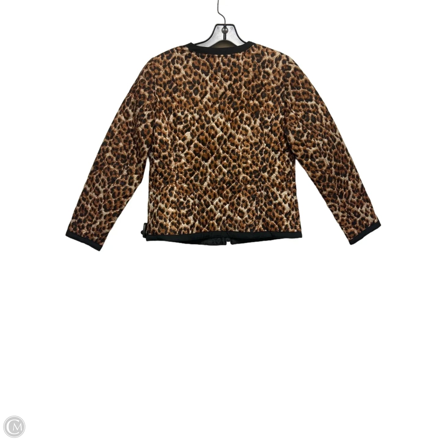 Jacket Puffer & Quilted By Talbots In Animal Print, Size: S