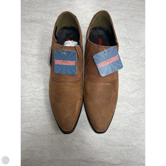 Boots Ankle Heels By Durango In Brown, Size: 9.5