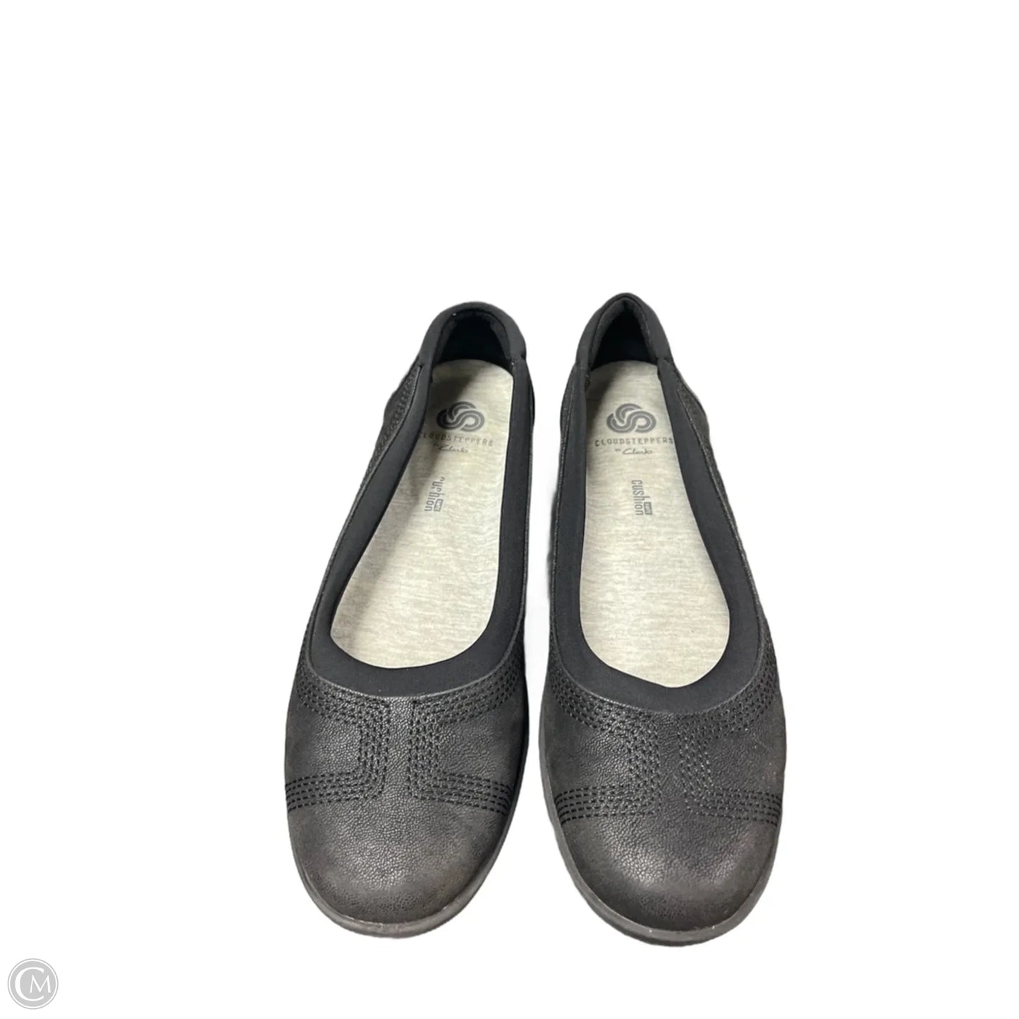 Shoes Flats By Clarks In Black, Size: 6.5