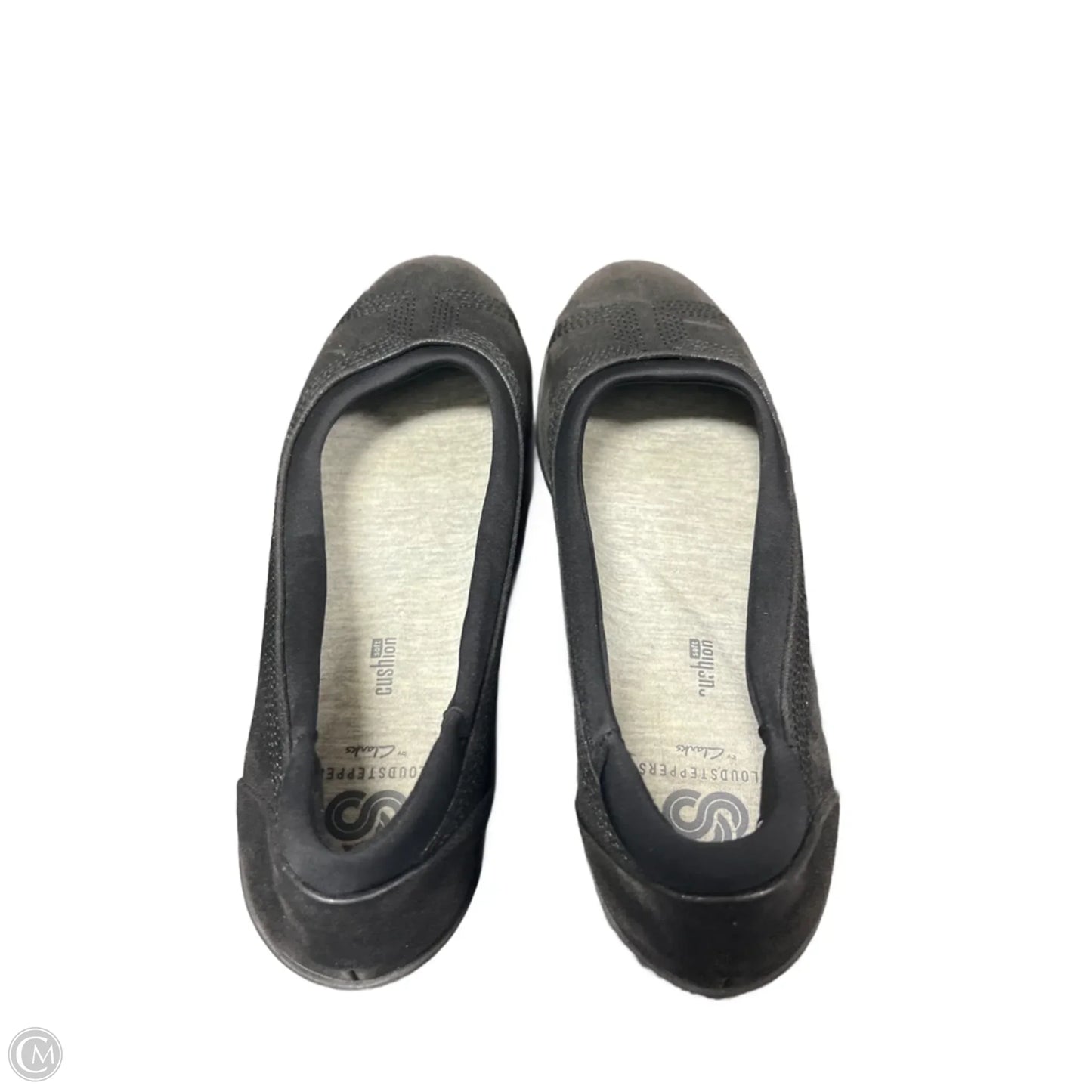 Shoes Flats By Clarks In Black, Size: 6.5