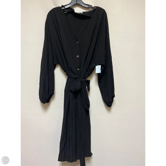 Dress Casual Short By Calvin Klein In Black, Size: Xxl