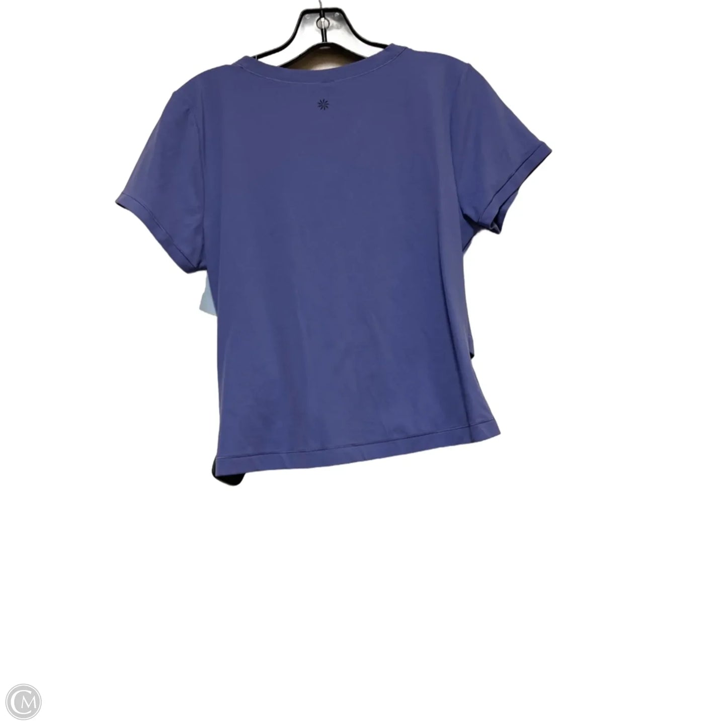 Athletic Top Short Sleeve By Athleta In Purple, Size: L