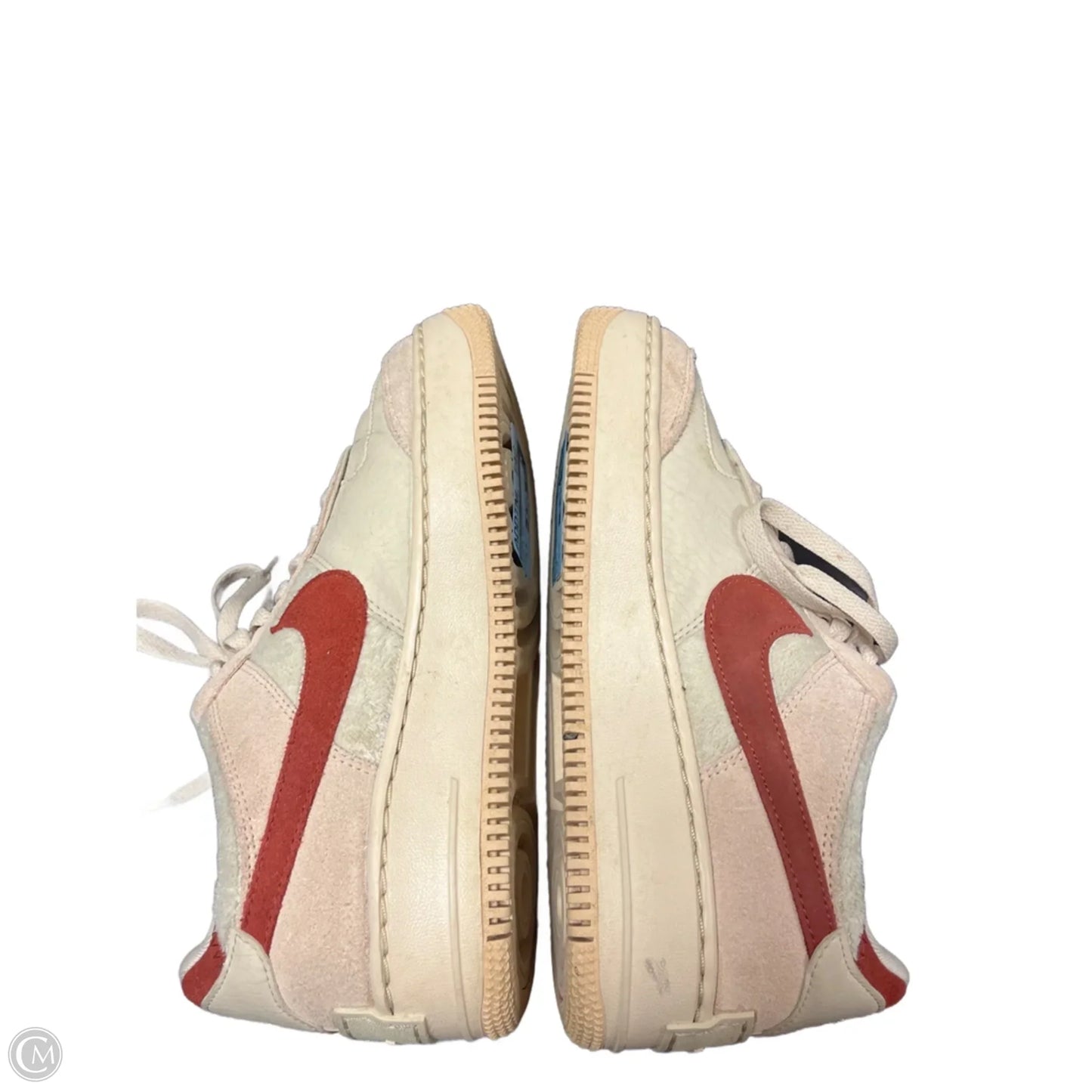 Shoes Sneakers By Nike In Pink & Tan, Size: 8.5