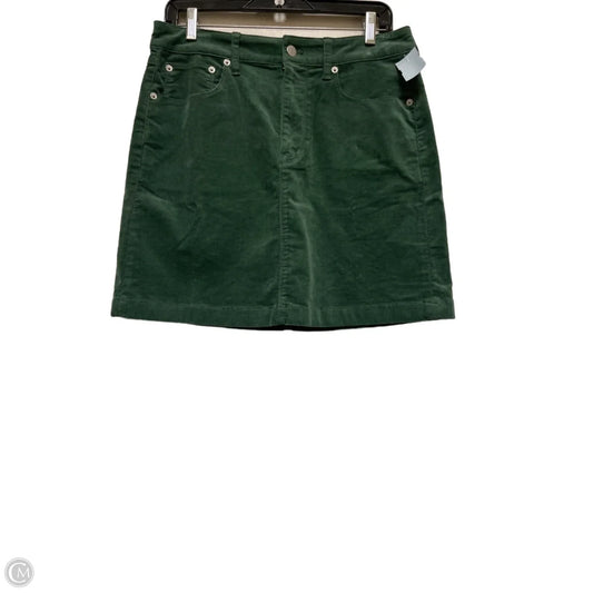Skirt Mini & Short By J. Crew In Green, Size: 8
