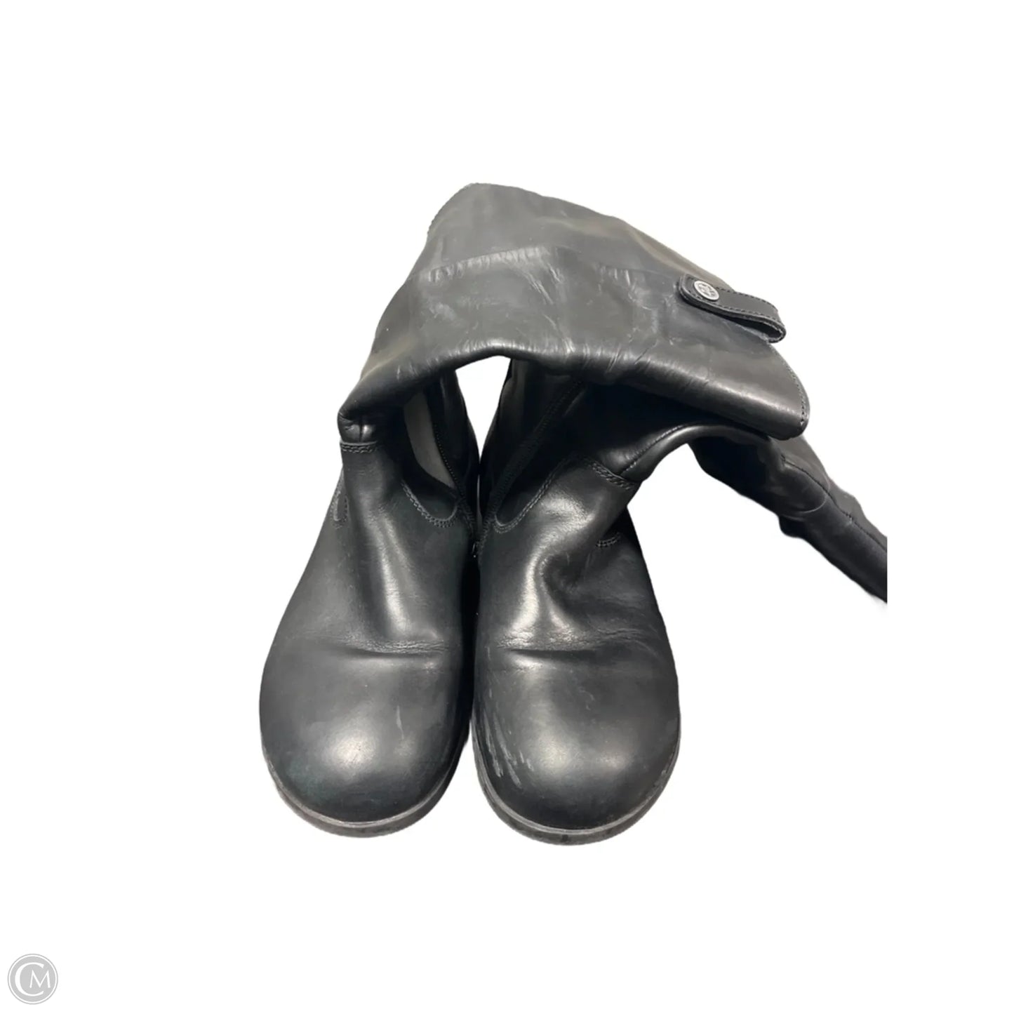 Boots Mid-calf Flats By Birkenstock In Black, Size: 8