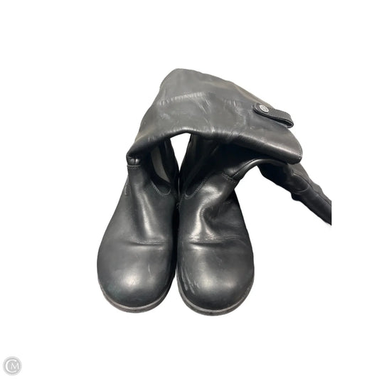 Boots Mid-calf Flats By Birkenstock In Black, Size: 8