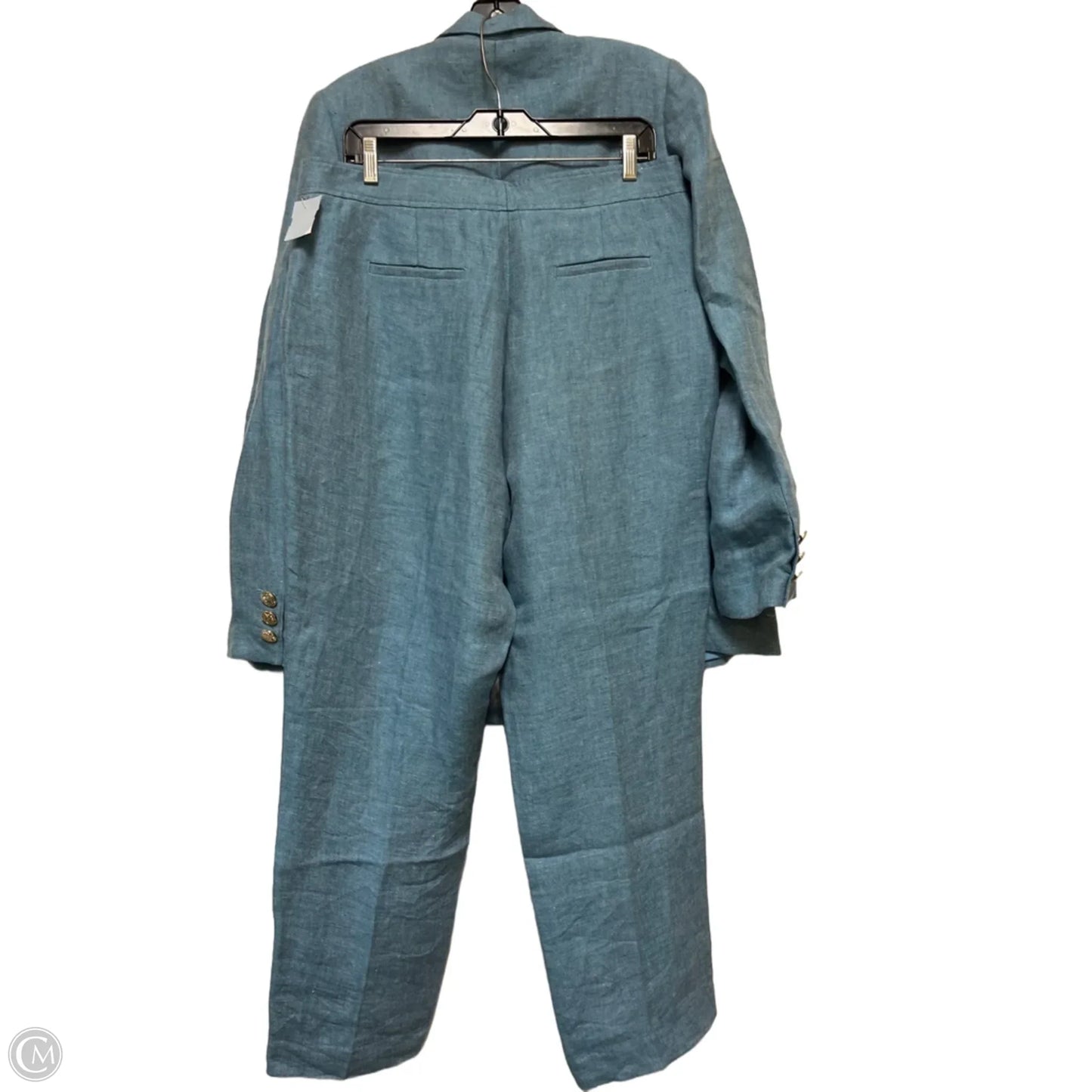 Pants Suit 2pc By Elie Tahari In Blue, Size: 14