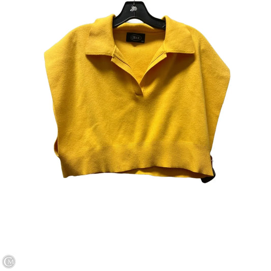 Top Short Sleeve By Cider In Yellow, Size: Xxl