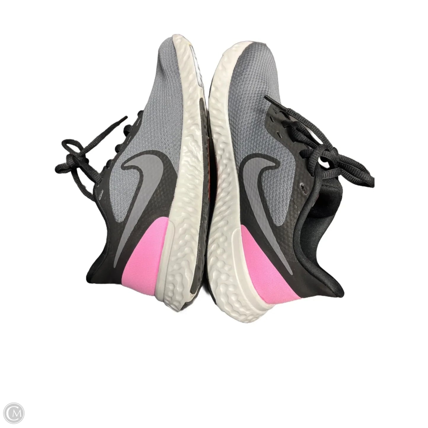 Shoes Athletic By Nike In Grey & Pink, Size: 6