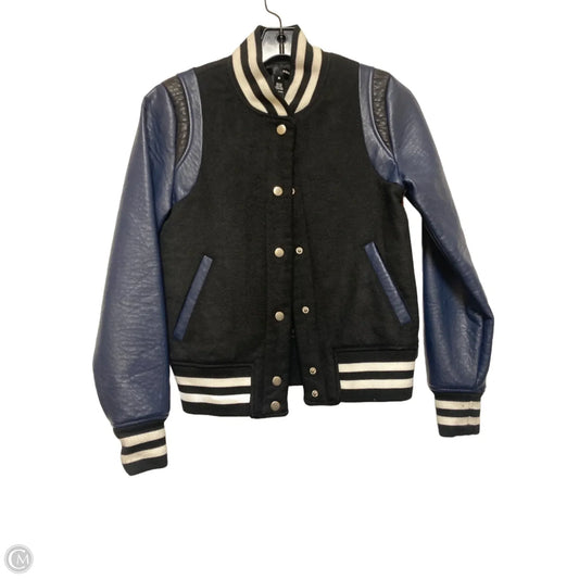 Jacket Other By Aqua In Black & Blue, Size: Xs