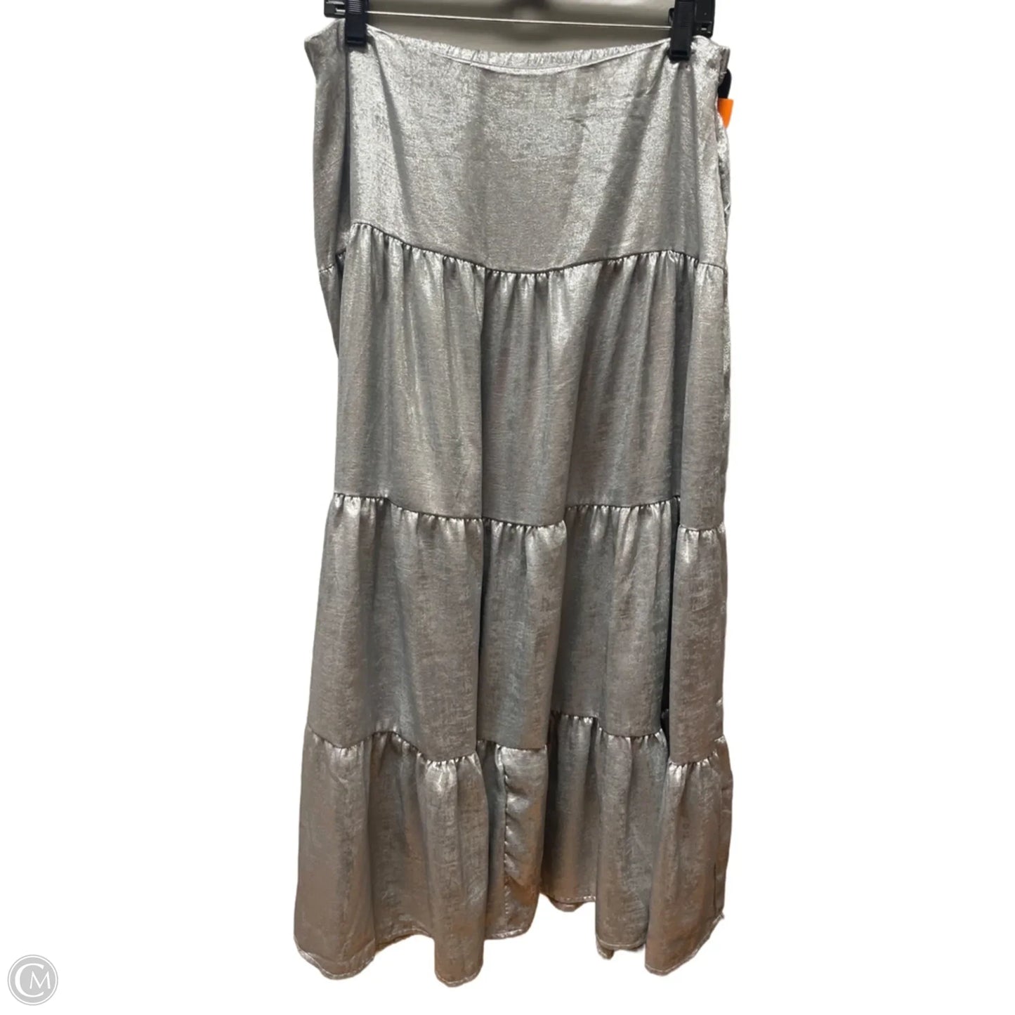 Skirt Maxi By And Now This In Silver, Size: 12
