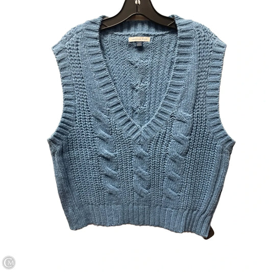 Top Sleeveless By American Eagle In Blue, Size: Xl