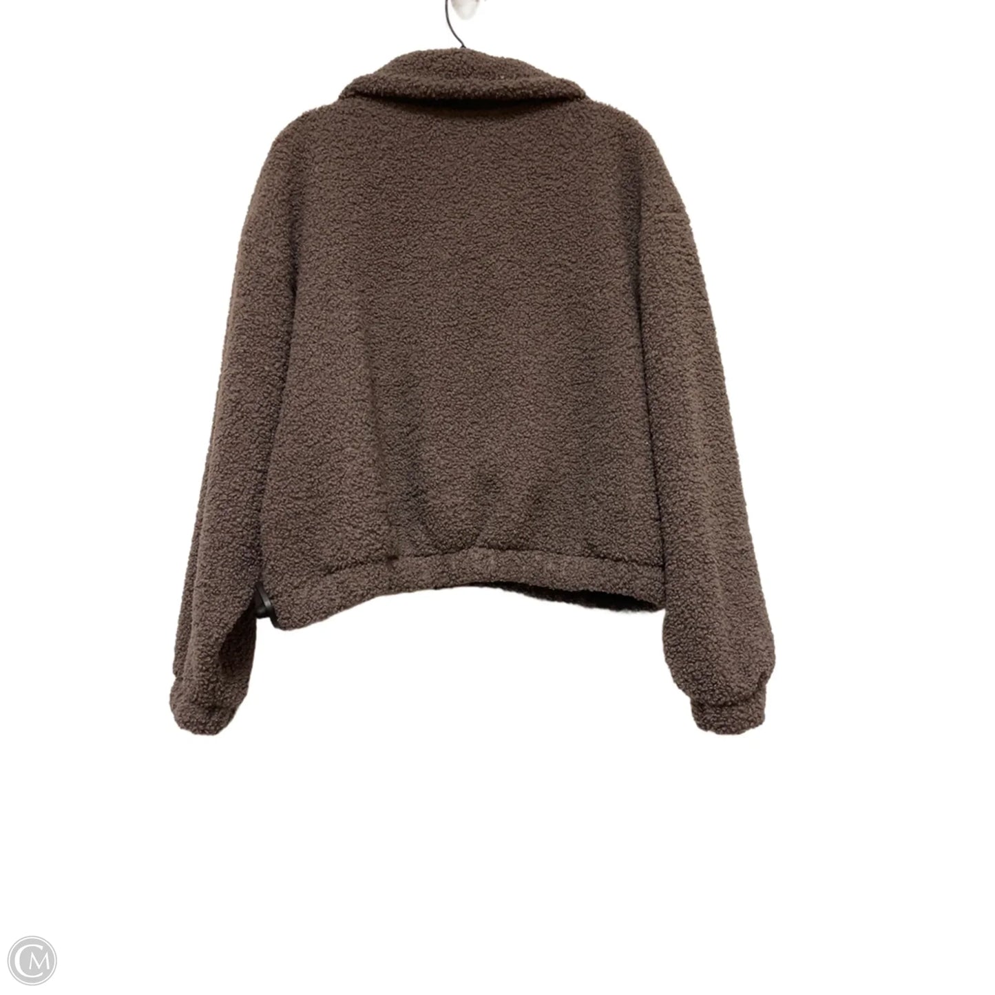 Sweatshirt Collar By Universal Thread In Brown, Size: M