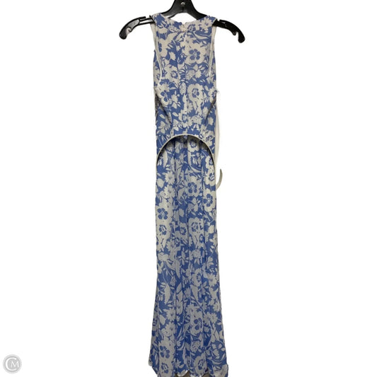 Dress Casual Midi By Tommy Hilfiger In Blue & White, Size: 4