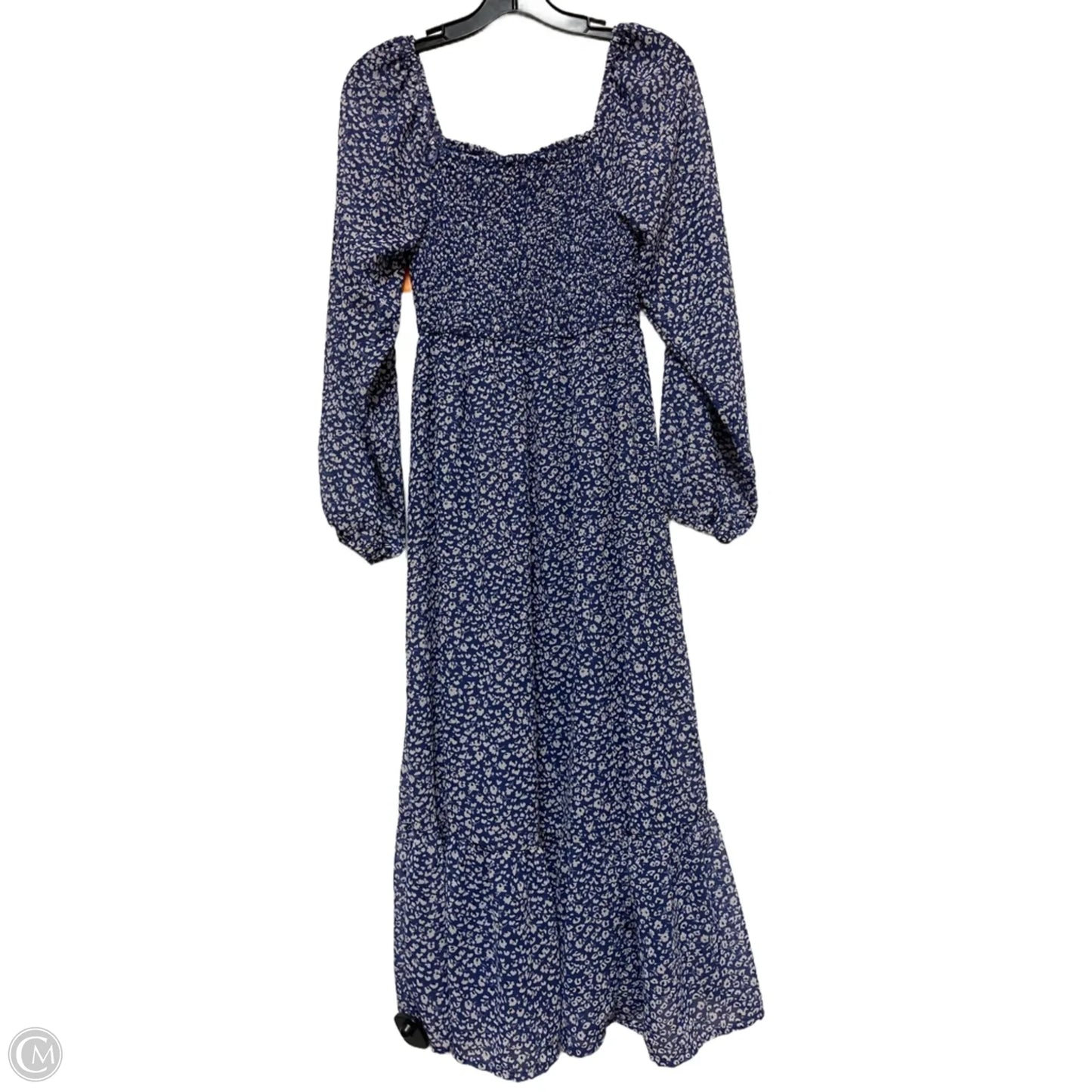 Dress Casual Midi By Jessica Simpson In Blue & White, Size: S
