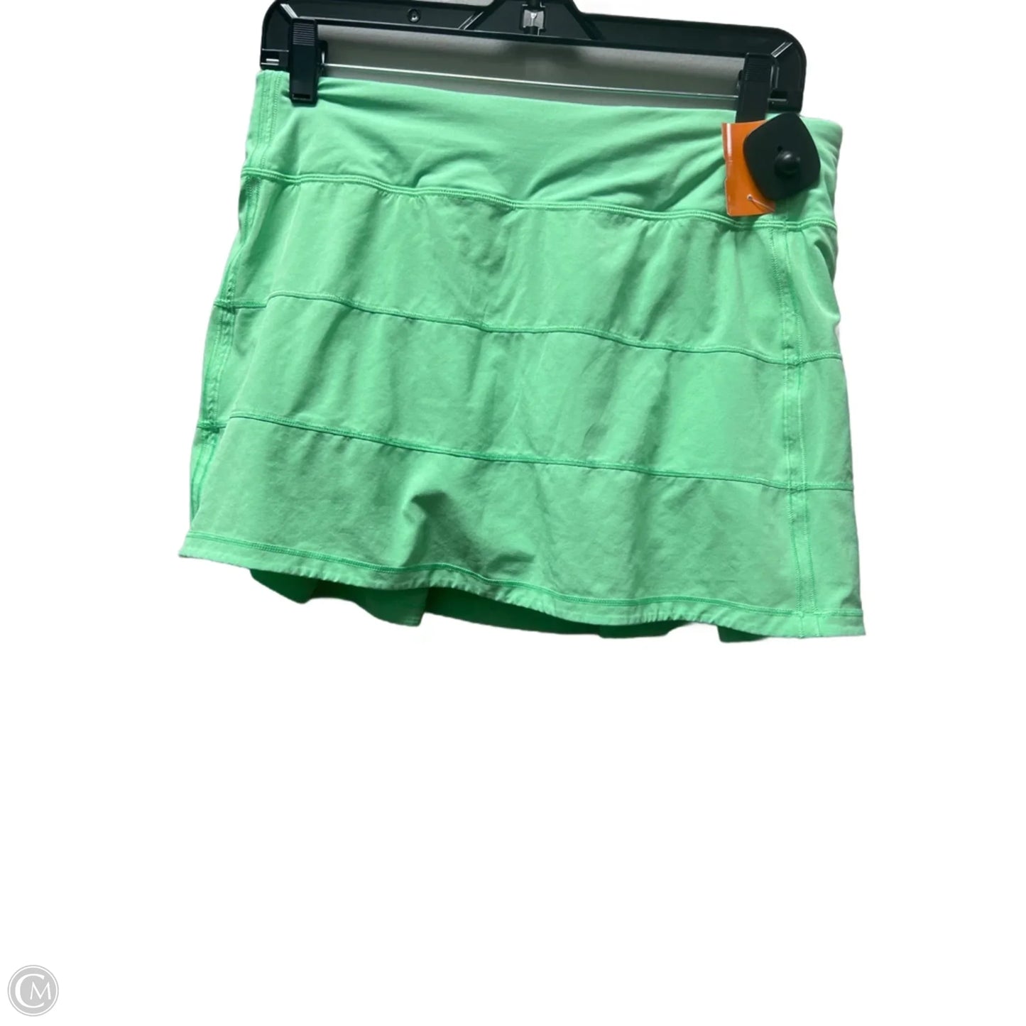 Athletic Skort By Lululemon In Green, Size: 8