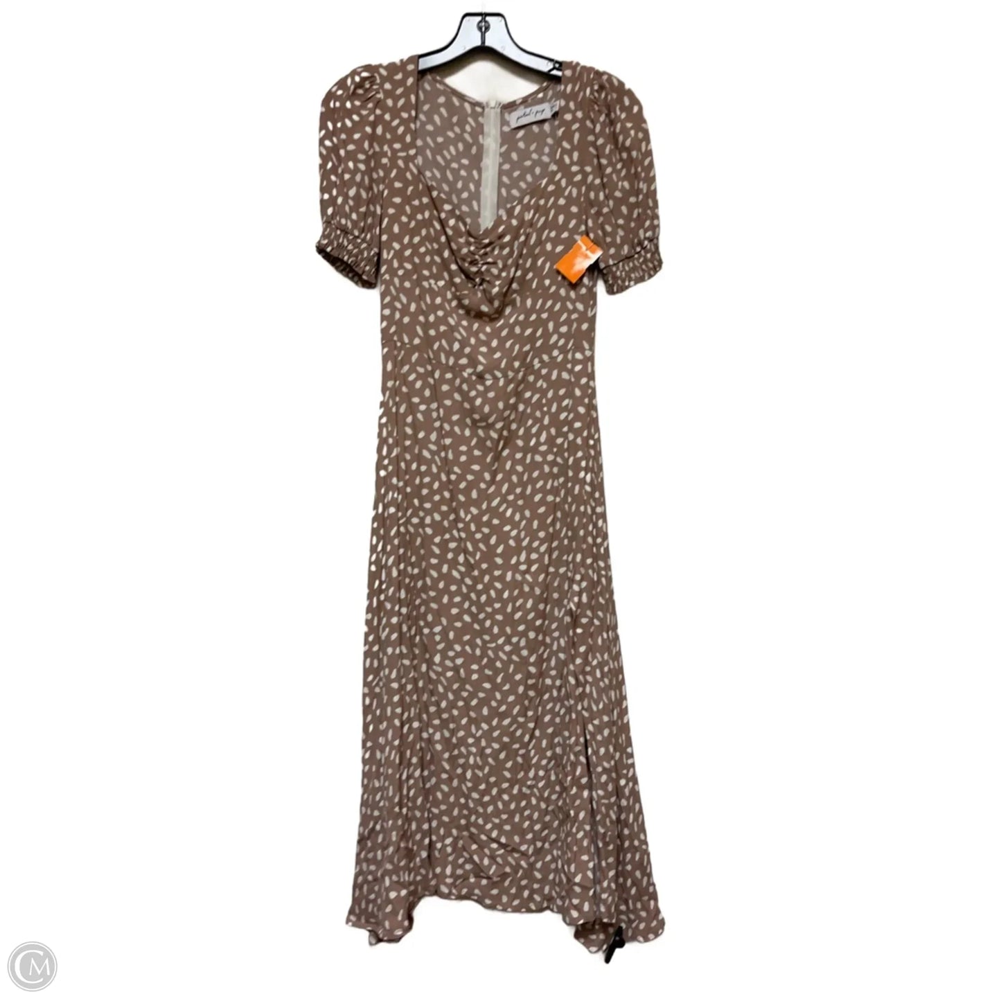 Dress Casual Midi By Petal & Pup In Polkadot Pattern, Size: S