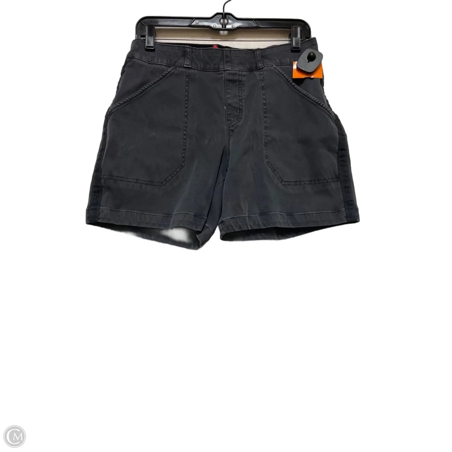 Shorts By Spanx In Grey Denim, Size: 8