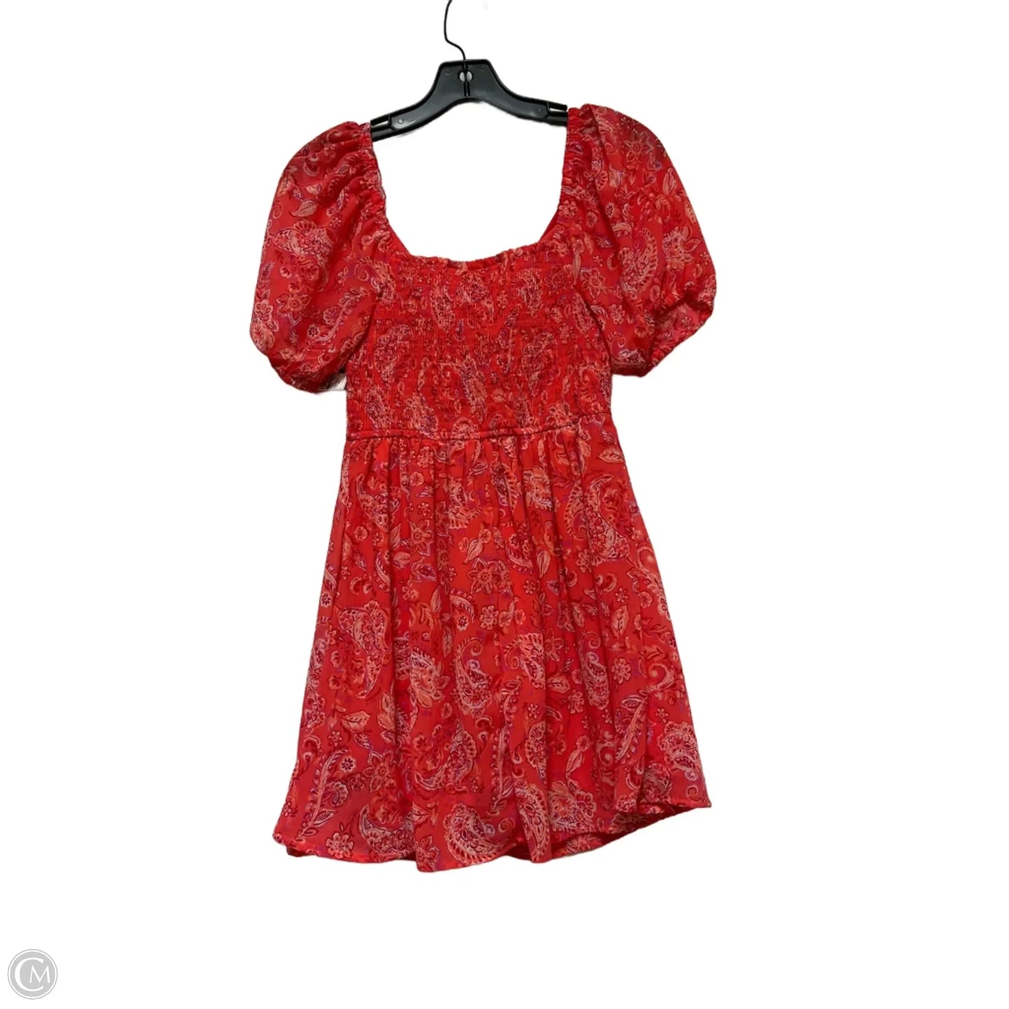Dress Casual Short By Clothes Mentor In Paisley Print, Size: Xs