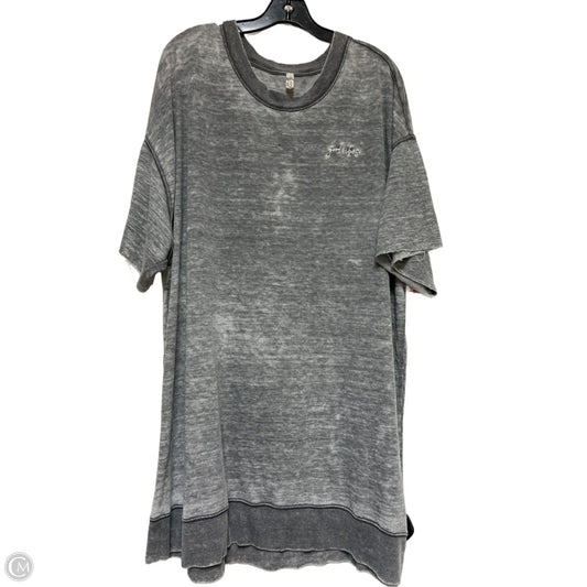 Top Short Sleeve By Free People In Grey, Size: S